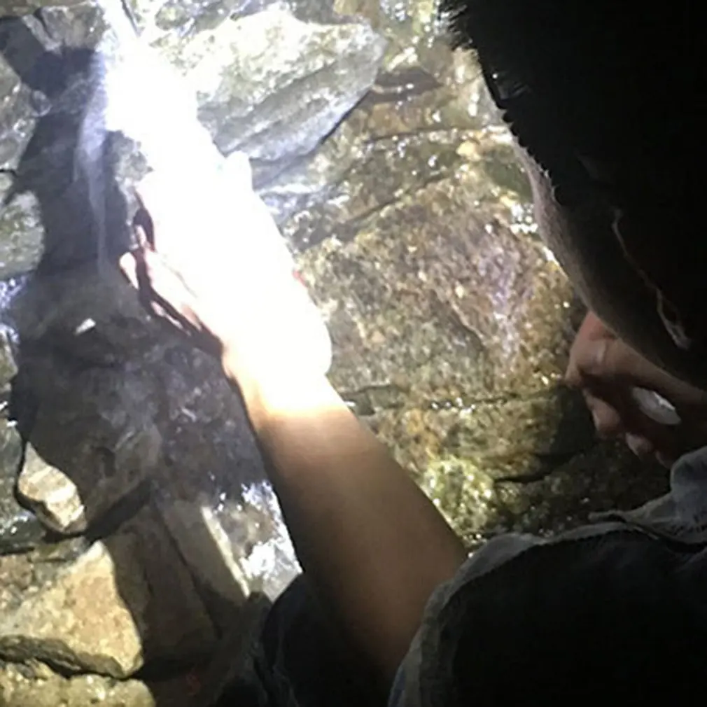 Светодиодный налобный фонарь Портативный масштабируемый 18650 Аккумулятор для