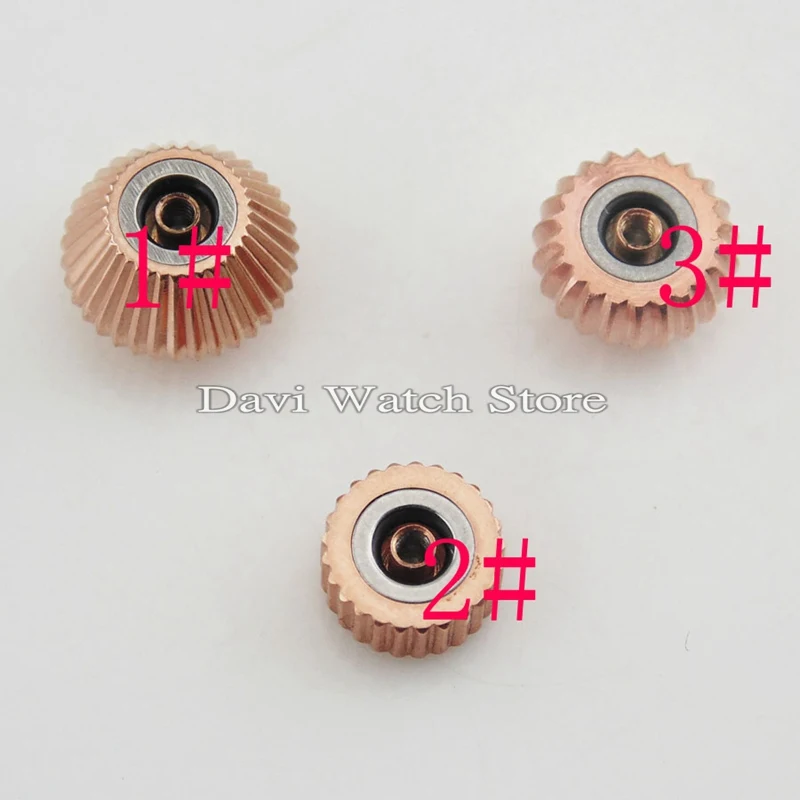 Parnis Stainless Steel 1 piece Watch Crown Fit 6497 6498 Seagull ST36 watches | Наручные часы