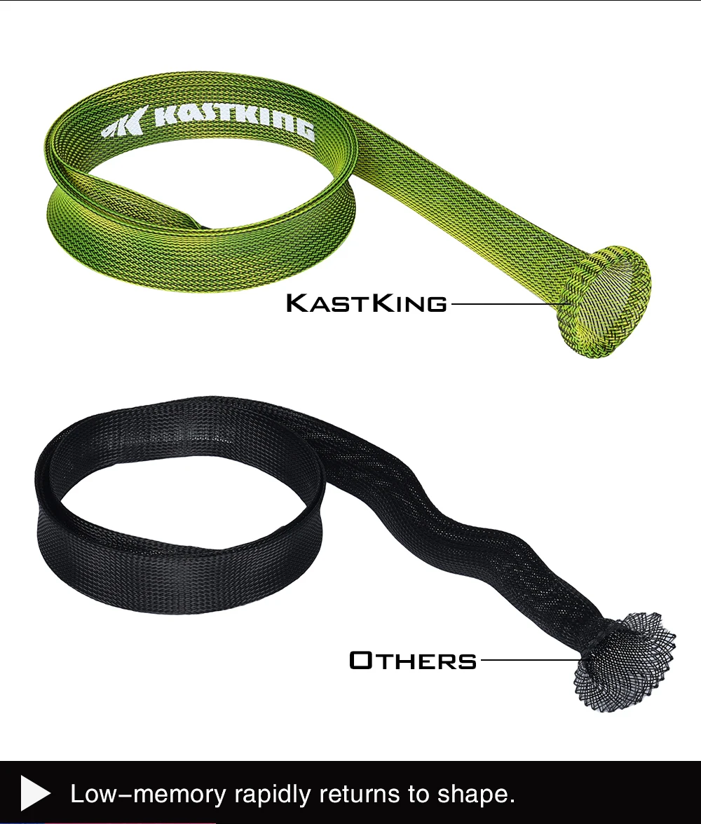 KastKing бренд Новинка PET низкая память Удочка рукав 1 шт. длина 1,7 м ширина 4 см крышка удочки 4 цвета рыболовный инструмент