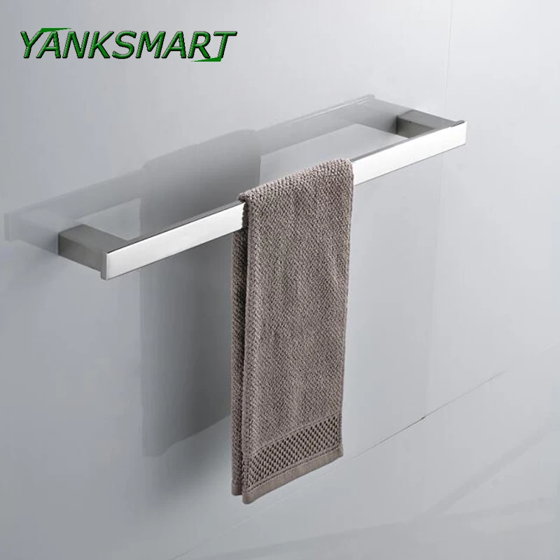 YANKSMART хромированный вращающийся настенный держатель из нержавеющей стали для