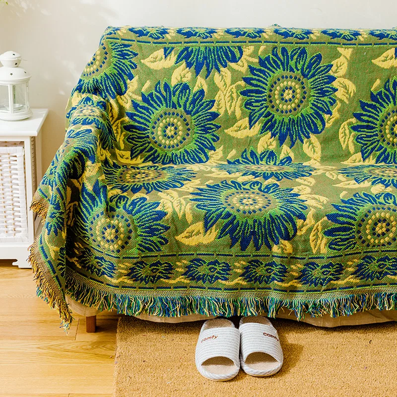 Двустороннее двустороннее одеяло 220*250 см прочное носимое чехол для дивана одеяла