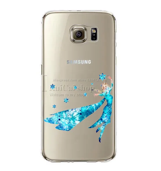 Чехол с изображением животных Микки Мауса Белоснежки для Samsung Galaxy S6 S7 Edge S8 S9 Plus