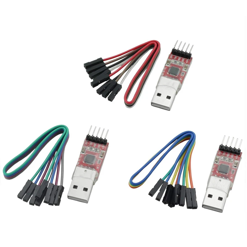 SAMIORE ROBOT CP2102 модуль USB к TTL Серийный UART STC кабель для загрузки PL2303 Супер Обновление