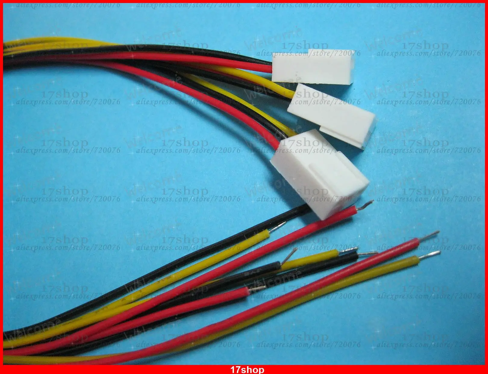 10 шт. 2510 шаг 2 54 мм 3-контактный гнездовой разъем с кабелем 26AWG 300 | Обустройство дома