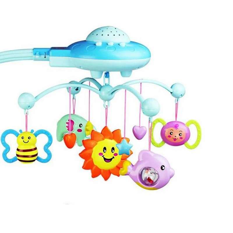 Музыкальная детская кровать Baby Love IFSO 601 3 Детские погремушки с музыкой 50