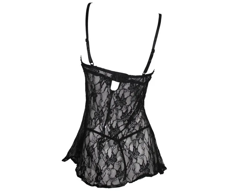 Hot sale Sexy lingerie lace temptation women set hot backless dress sexy costumes transparent underwear Q28 | Тематическая одежда