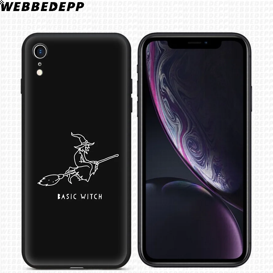 WEBBEDEPP Blue Eyes in Black Cat Soft Silicone Case for iPhone 11 Pro Xr Xs Max X or 10 8 7 6 6S Plus 5 5S SE |