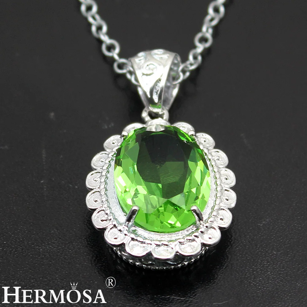 Женское овальное колье с подвеской из серебра 925 пробы|earring pendant|earrings necklace925 sterling