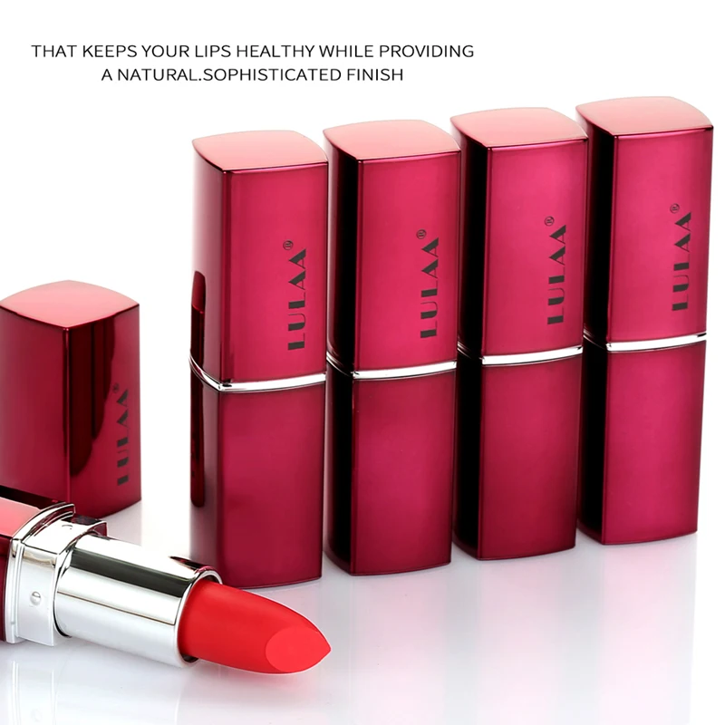 Manooby 2019 новая помада матовая цвета тыквы есть Земля богатый Витамин Е Увлажняющая