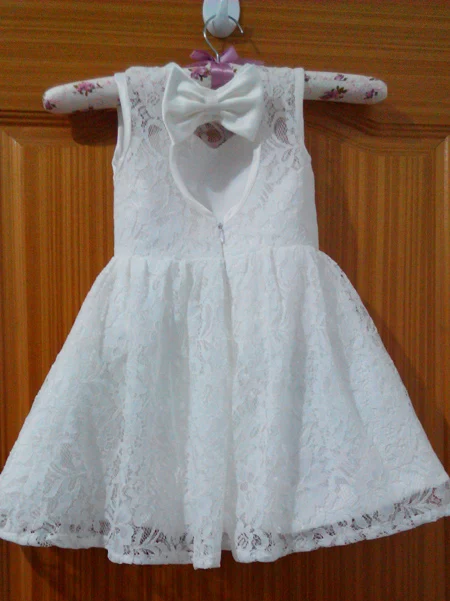 Кружевные платья для девочек с бабочкой и цветами праздничное пышное платье