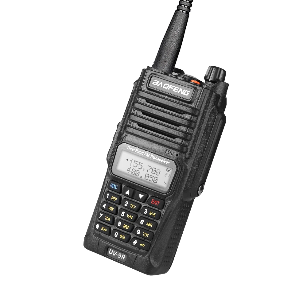 Baofeng UV-9R plus Водонепроницаемая рация CB ham радиостанция 10 км двухстороннее радио uhf
