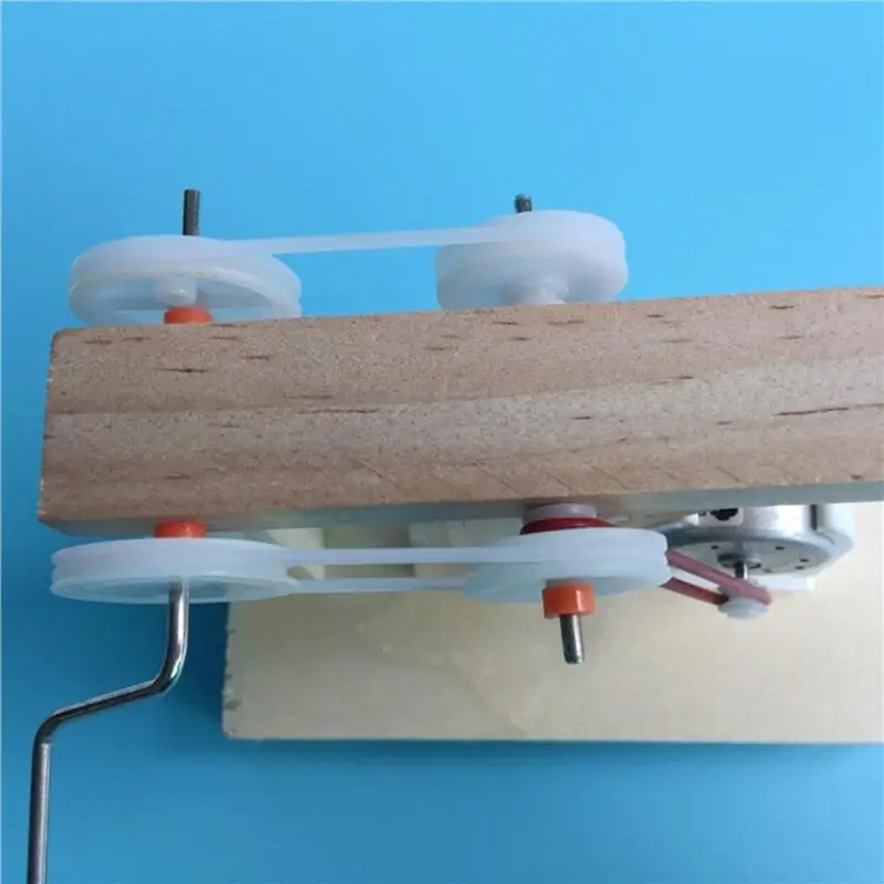 DIY Динамо Генератор Модель Дерево изобретение Наука Наборы для экспериментов детей творческие образовательные собрать игрушки для детей подарок