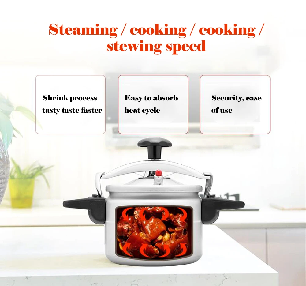 

Pressure Cooker Soup Pot Gas stove Induction Cooker kitchen cookware Aluminum Steamer cooking tool Casserole