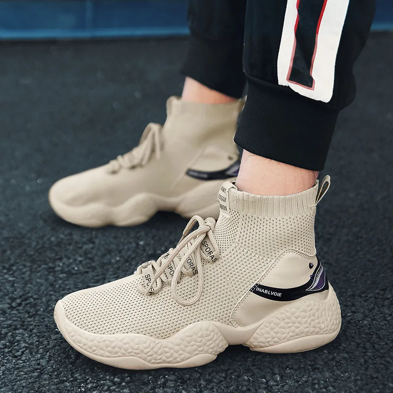 Всесезонная Мужская обувь Новая повседневная дышащая прогулочная из сетчатого