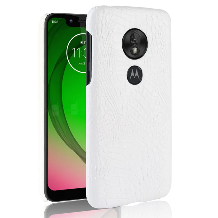 Кожаный крокодиловый узор Новое поступление для Motorola Moto G7 G 7 Plus Play power чехол Ретро Роскошный крокодиловый Чехол чехол для телефона