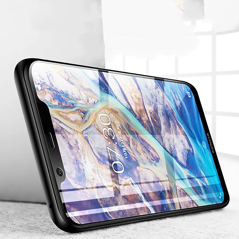 Закаленное Стекло для Nokia 5 чехол Полный Srceen протектор 2 3 6 7 Plus 8 2017 1 1X5X6 2018 с