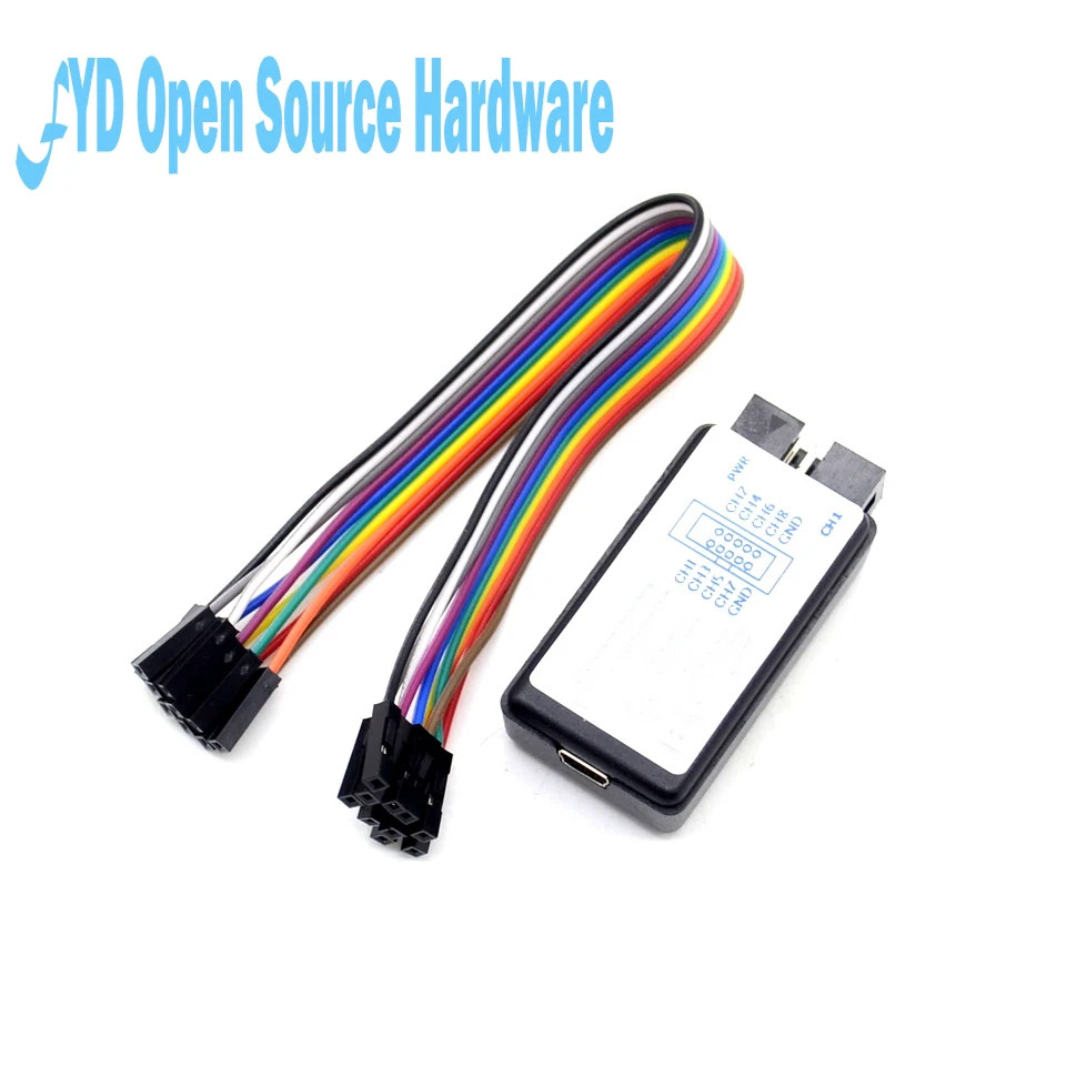 1 компл. USB логический анализатор 24M 8CH микроконтроллер ARM FPGA инструмент отладки 24
