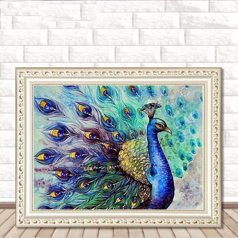 Животные алмазная живопись вышивка 5D сделай сам вода Алмазная мозаика крестиком