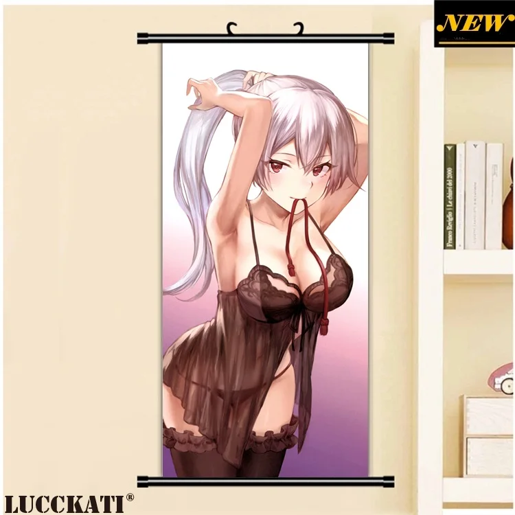 45X95 см Fate grand order Fate/go Fgo Сексуальная лоли каплей мультфильм аниме Настенная картина плакат прокрутки Ткань Холст Живопись 7 - Цвет: C