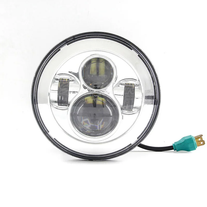 

1 pcs 7 Inch LED Headlight 40W High Low Beam Projector Motorcycle Headlamp for Street Glide Touring