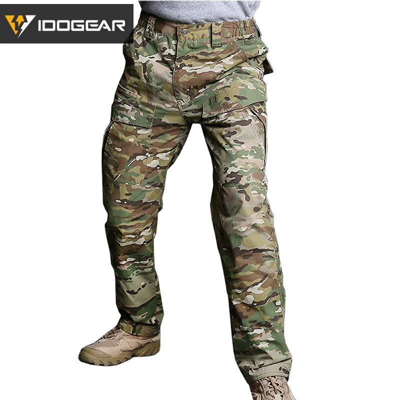 IDOGEAR M2 армейские тактические штаны, охотничьи боевые брюки, страйкбол, camoflage, Мультикам, черные