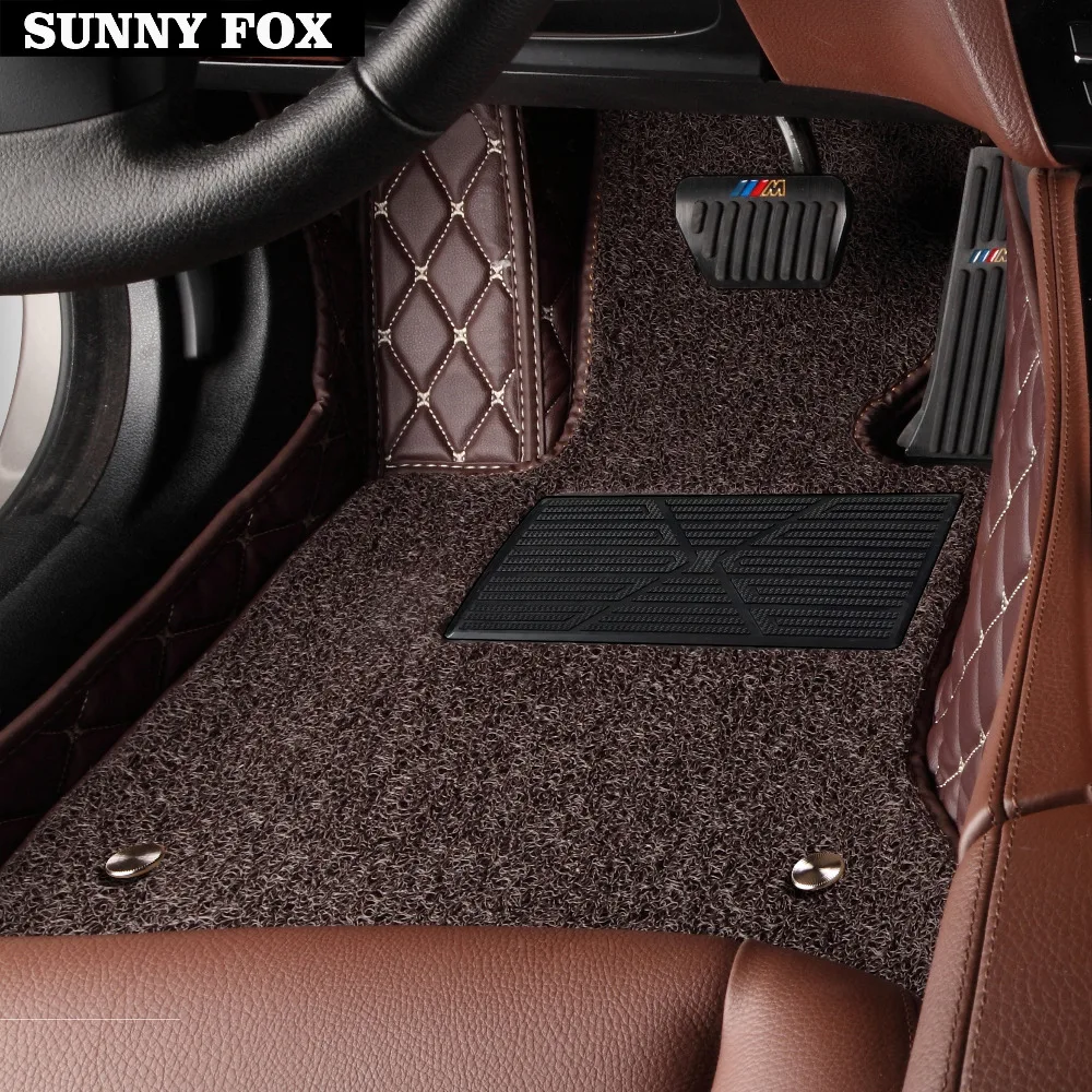 SUNNY FOX автомобильные коврики для Kia Soul K7 Cadenza 5D тяжелых ног случае Нескользящие