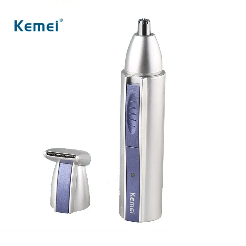

KEMEI 2 в 1 перезаряжаемый Электрический триммер для волос в носу портативный мини триммер для волос в носу очиститель триммер для стрижки