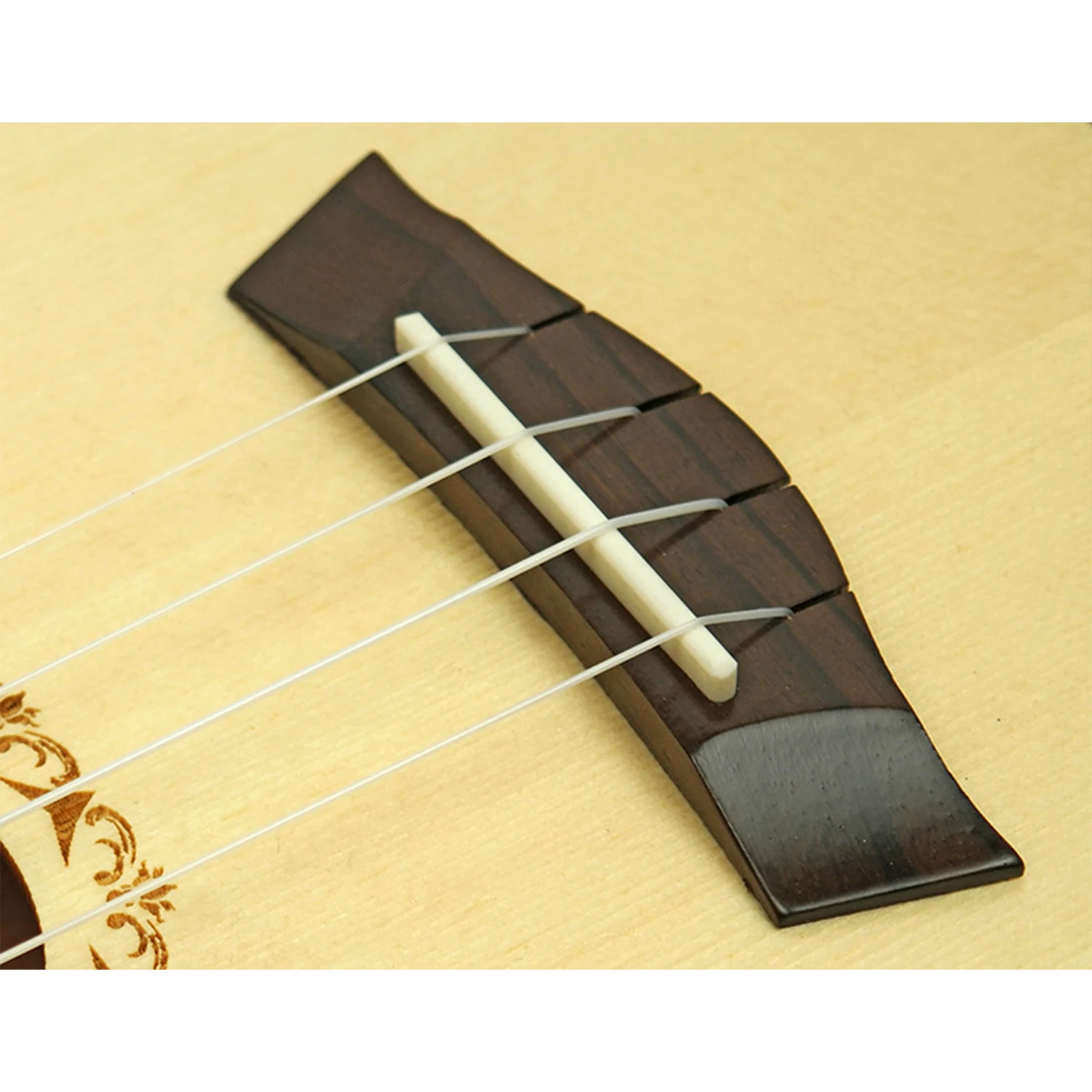 26 &quottenor Spruce твердая деревянная Гавайская гитара электрическая 4 струны мини