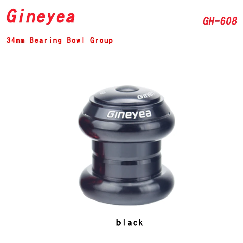 Фото Gineyea-алюминиевый сплав, чаша подшипника велосипеда, передняя вилка, внешний набор чаш с ЧПУ, детали велосипеда, прямая трубчатая рама 28,6 мм, 34 мм №3