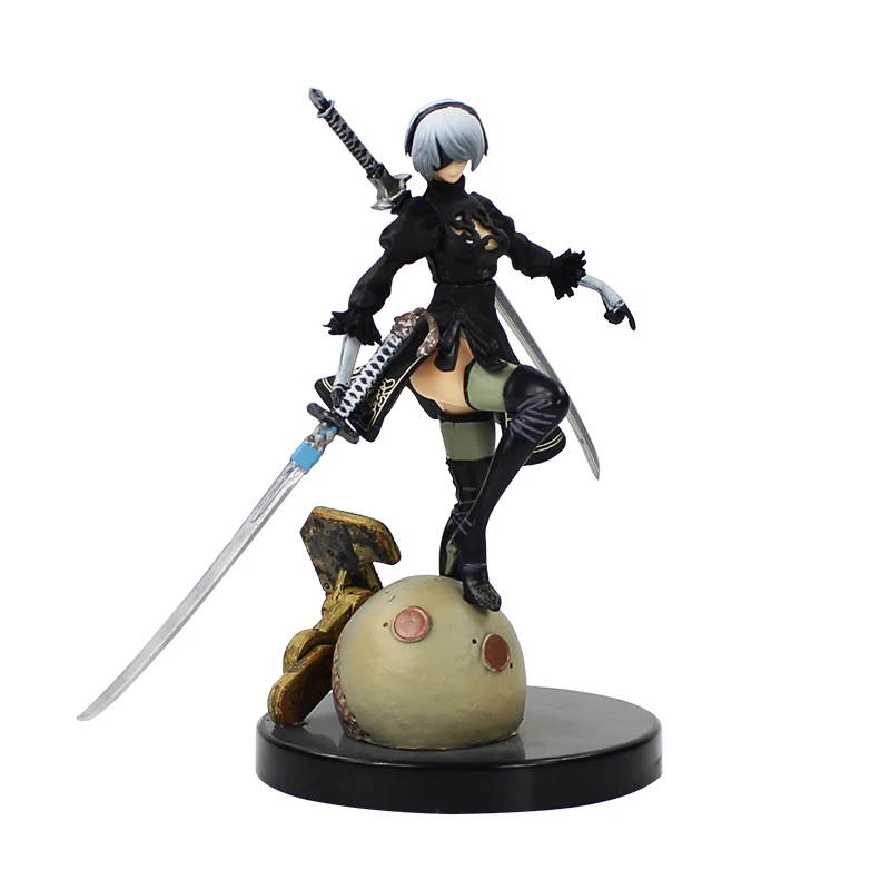 14 см ПВХ NieR Automata фигурка игрушка йорха 2B № 2 Тип B с мечом Коллекционная экшн