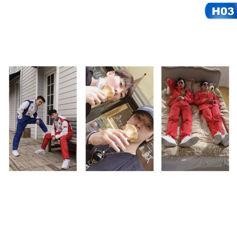 Kpop Супер Джуниор альбом автограф Фотокарта Дон коллективные карты Eun Hyuk Danger бумажные фото карты фотография