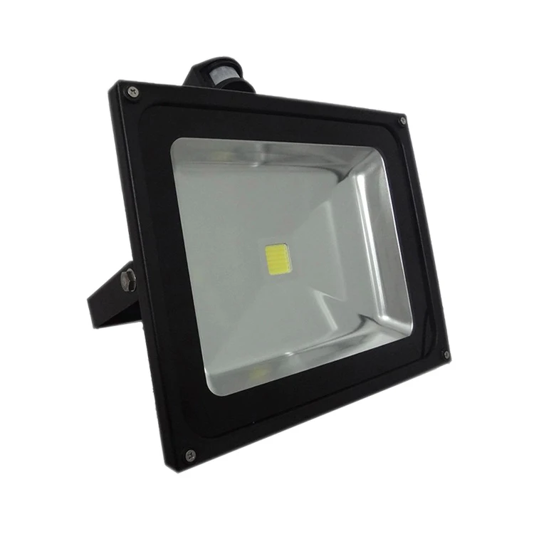 Newest 85-265V IP65 Outdoor Security Classic/Dusk Photocell PIR Sensor AC LED Flood Light 50W Advertising lamp | Лампы и освещение