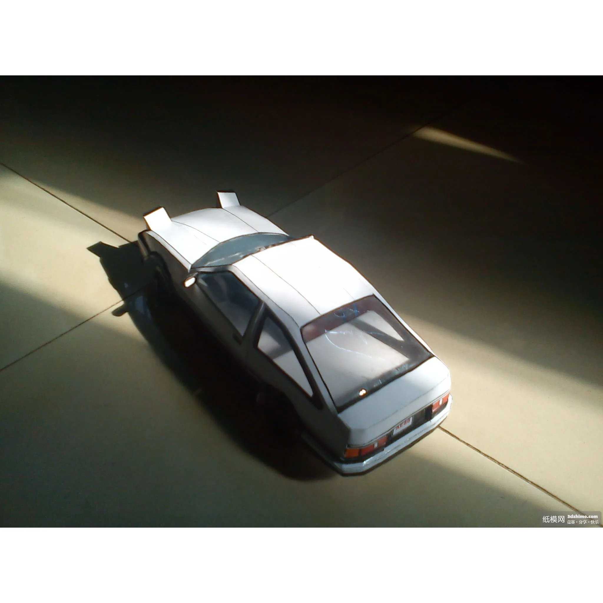 Бумажная модель для сборки пазлов AE86 в масштабе 1:20|Наборы моделей| |
