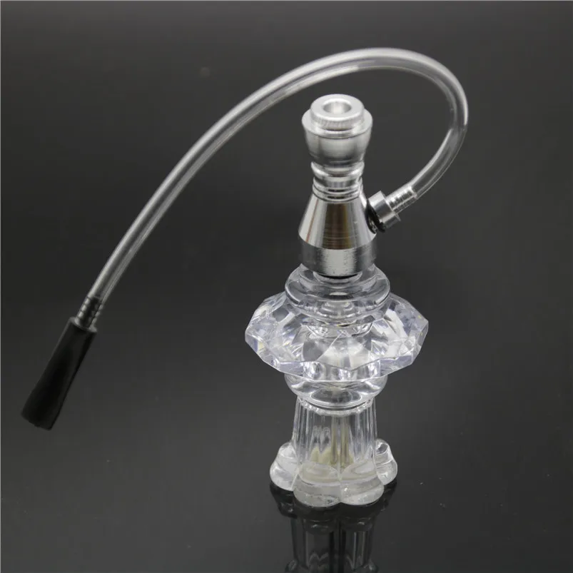 1 шт. горячая распродажа модная прозрачная стеклянная бутылка стиль кальян chicha