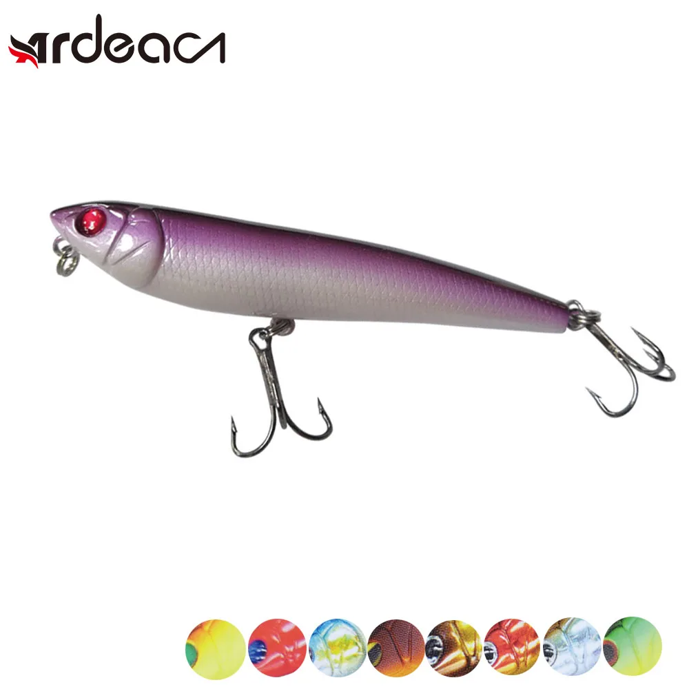 Жесткая Приманка Minnow приманка для рыбалки карандаш плавающая троллинга 85 мм