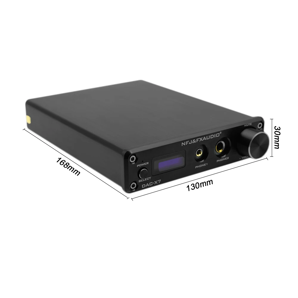 FX Audio DAC X7 декодер для наушников усилитель AK4490EQ ЦАП HiFi Портативный предусилитель
