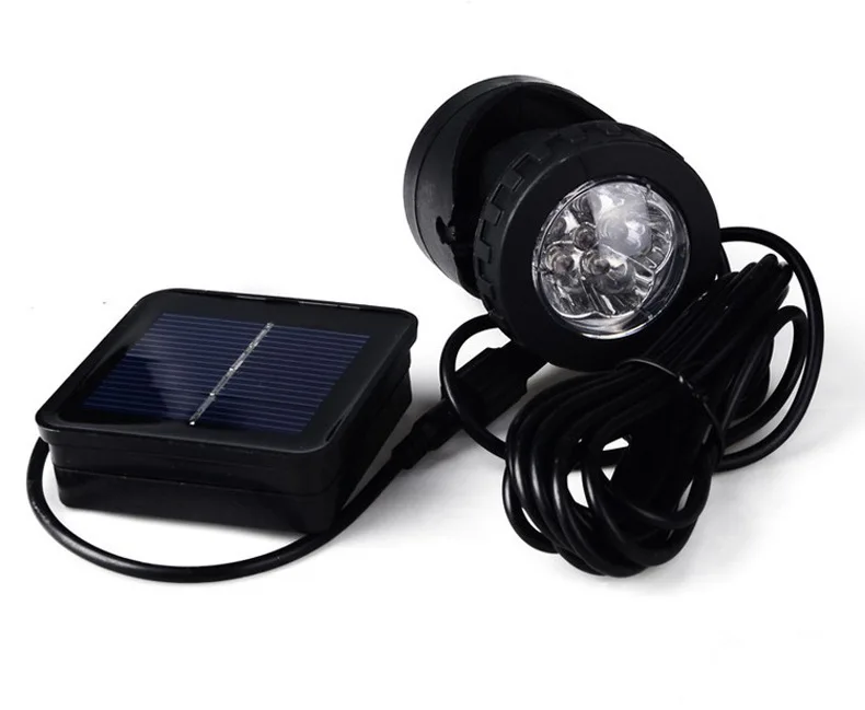 6 Led наружный Солнечный водонепроницаемый садовый прожектор светодиодный