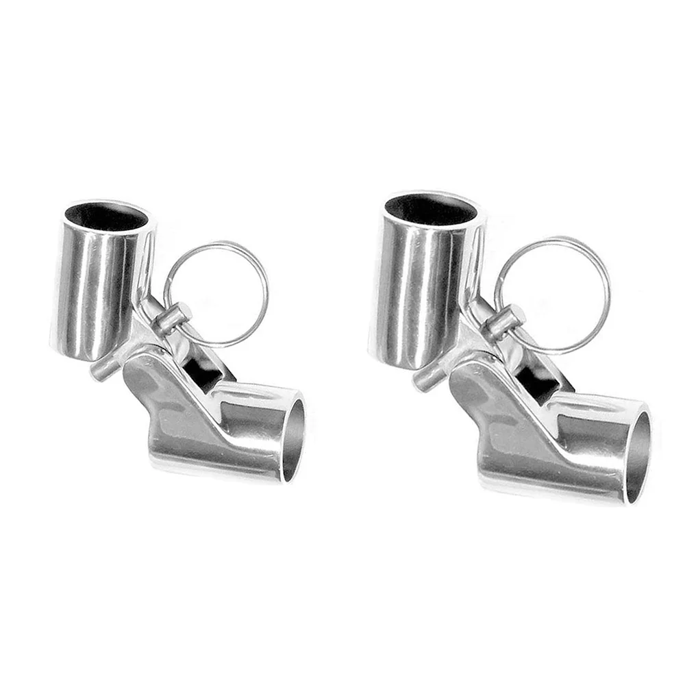

25mm Marine Stainless Steel Folding Swivel Coupling Pipe Connector Boat Fitting Connector Bee Yacht Accessories Latch