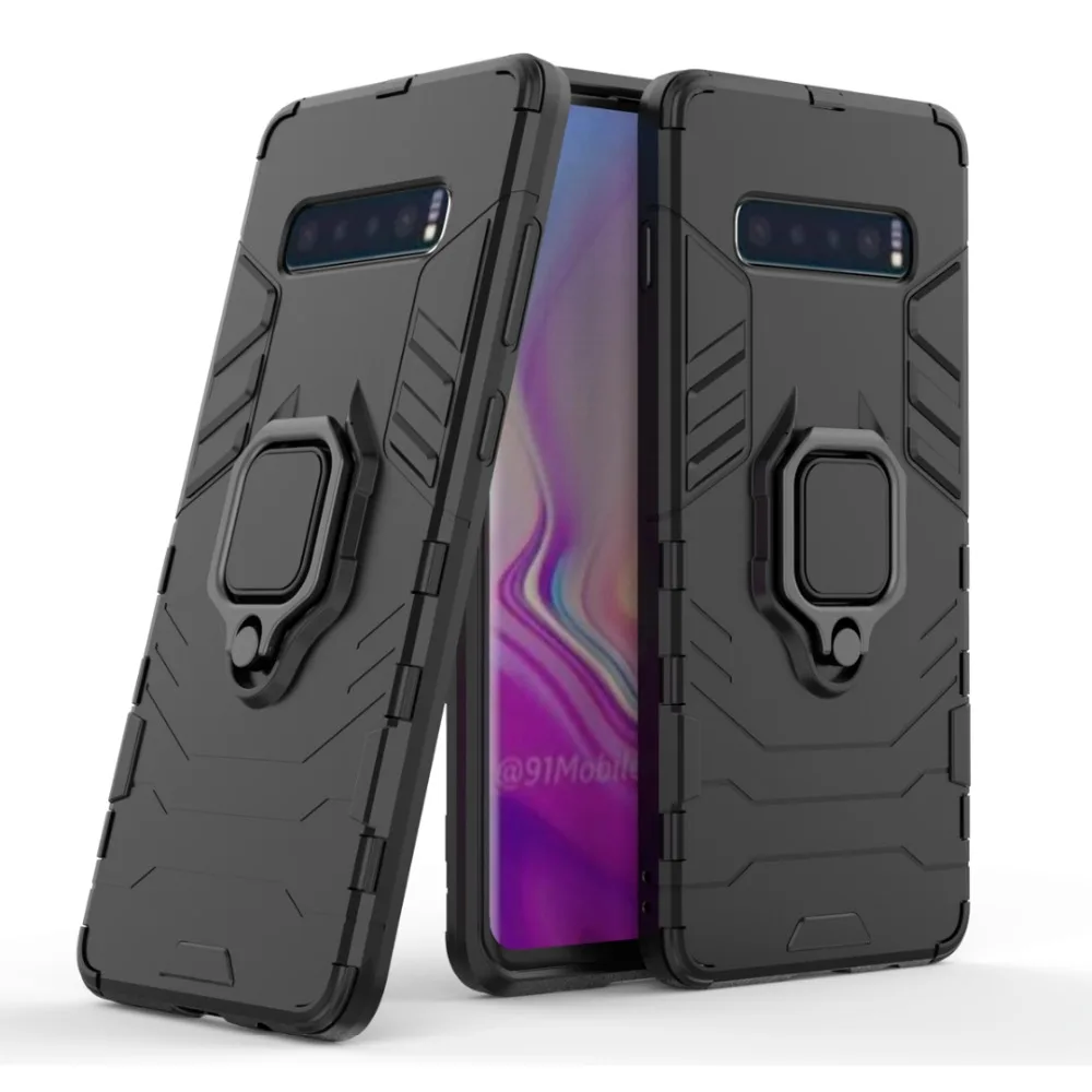 Для Samsung Galaxy S10 Plus Note 9 10 военный защитный противоударный Встроенный