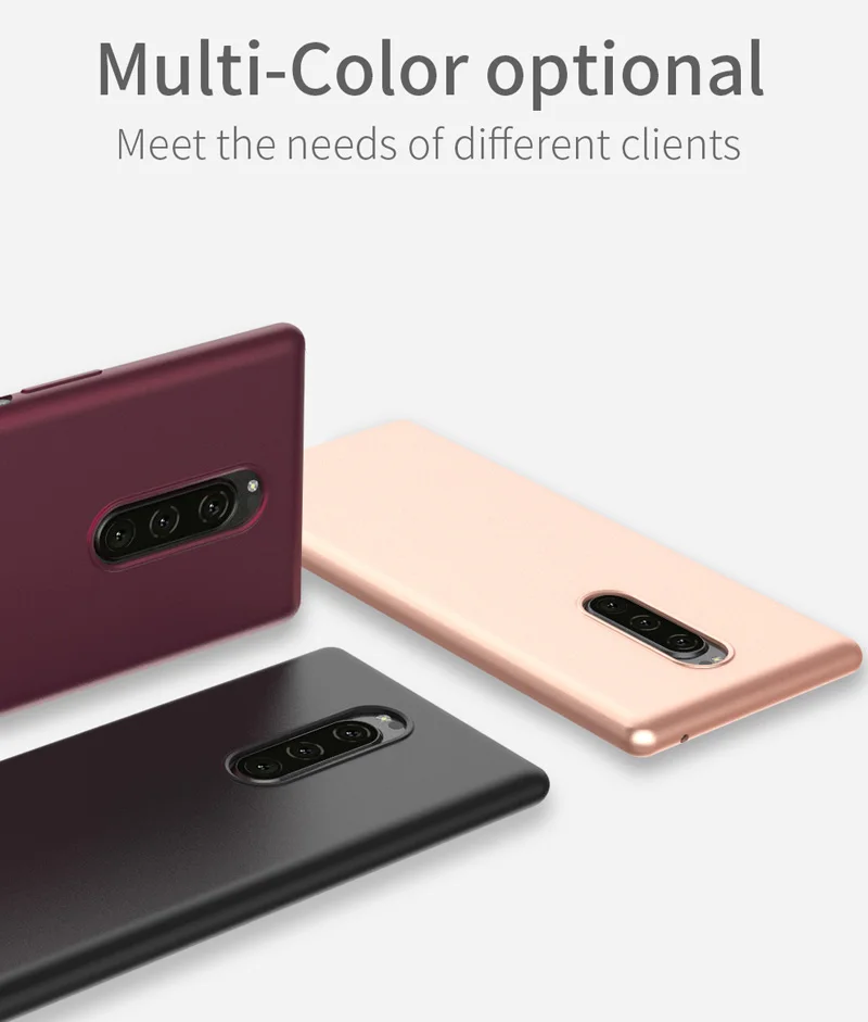 X-Level Мягкий силиконовый чехол для sony Xperia 1 5 X Level Ультратонкий матовый ТПУ защитный чехол для Xperia 8