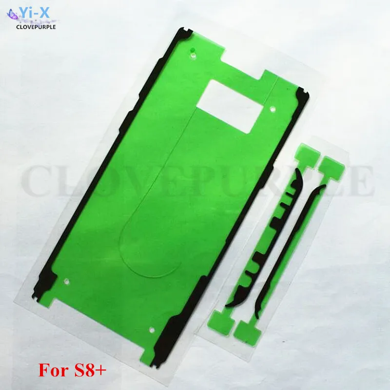 2 шт. наклейка на переднюю рамку экрана ЖК-стикер клейкая лента для Samsung Galaxy S8 G950/