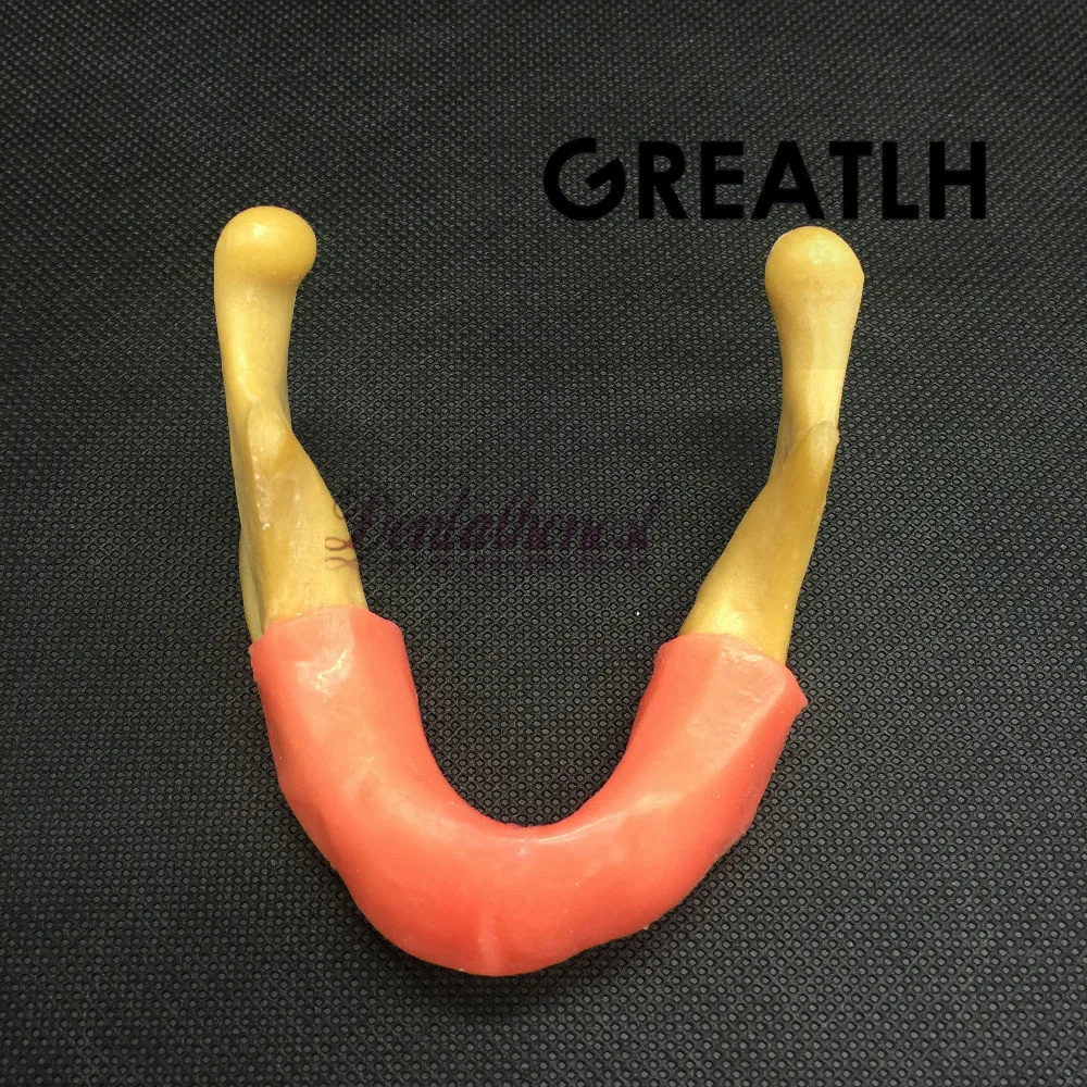 Стоматологическая мандибль имплантант модель тренировочный инструмент с мягкой