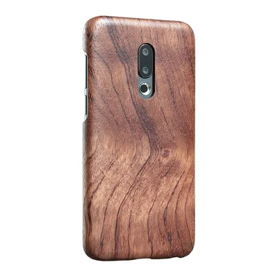 Натуральный Деревянный чехол для телефона для MEIZU 16th 16th Plus, чехол, бамбук/орех/палисандр/Черное ледяное дерево/оболочка(настоящее дерево - Цвет: 16th Rosewood