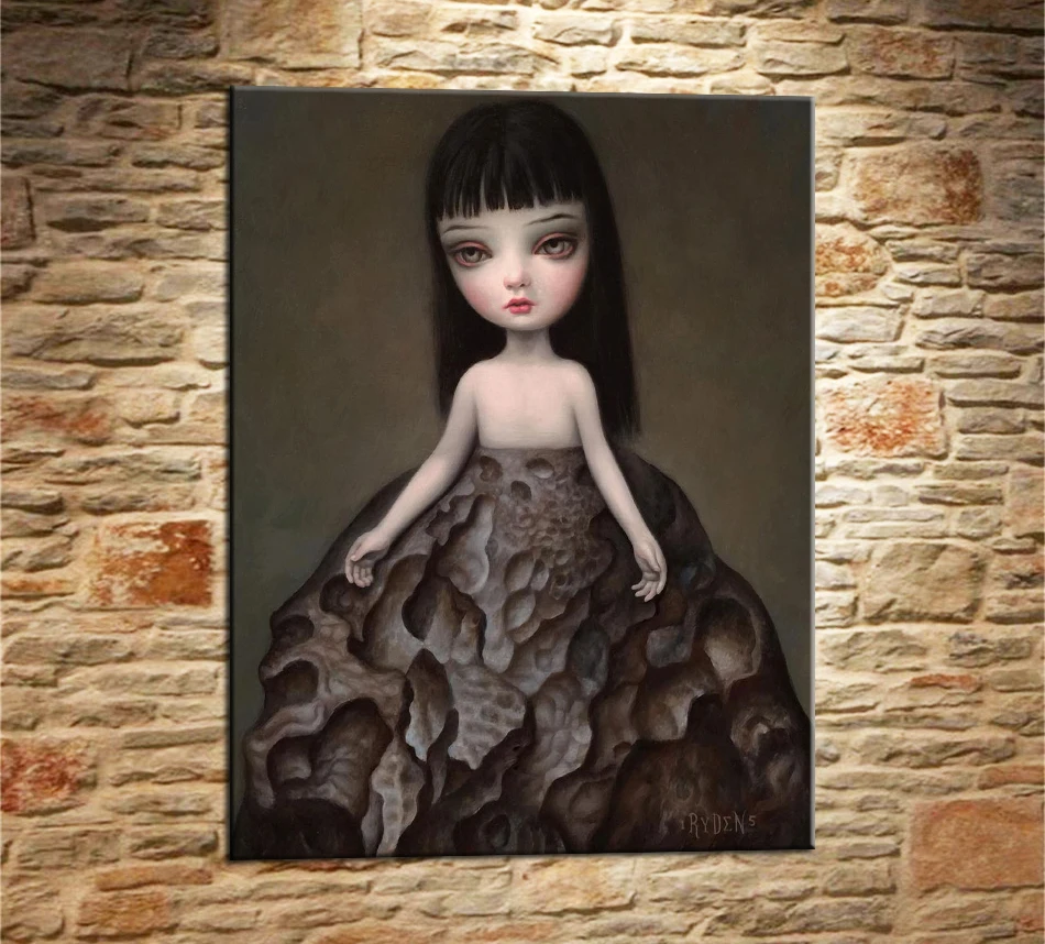 Mark Ryden Instagram Del Mes 1 панель абстрактная стена книги по искусству картина маслом плакат напечатанная Картина на холсте для гостиная домашний декор