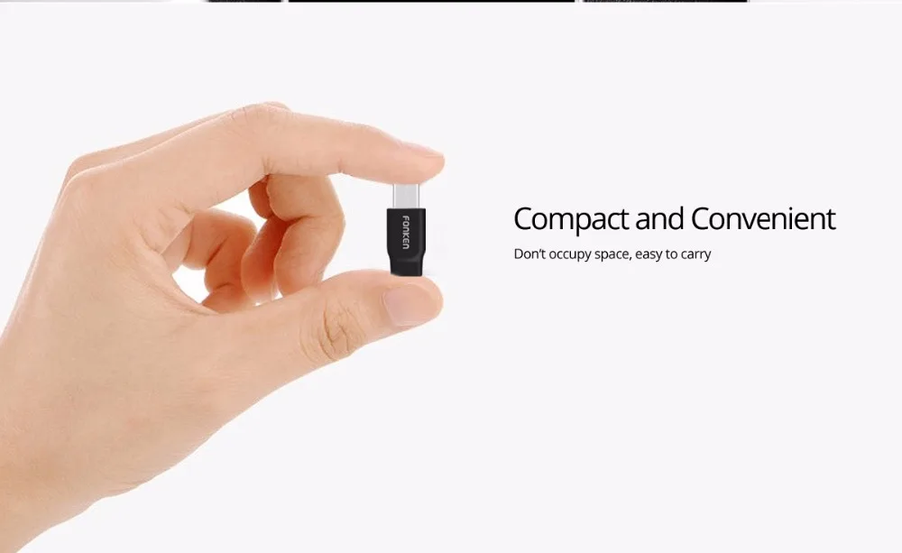 FONKEN usb type-C конвертер Micro USB к USB C адаптер Универсальный Тип C адаптер USB кабель Разъем для мобильных телефонов Кабели