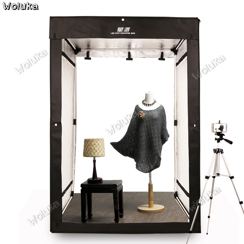 LED large studio 180CM softbox Children's model photo lighting box cabinet clothing scene Studio CD50 T03 | Электроника