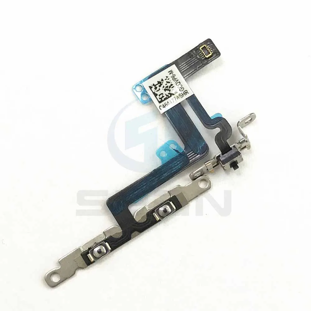 Оригинальный бесшумный кнопочный выключатель громкости гибкий кабель для iphone 5 5s