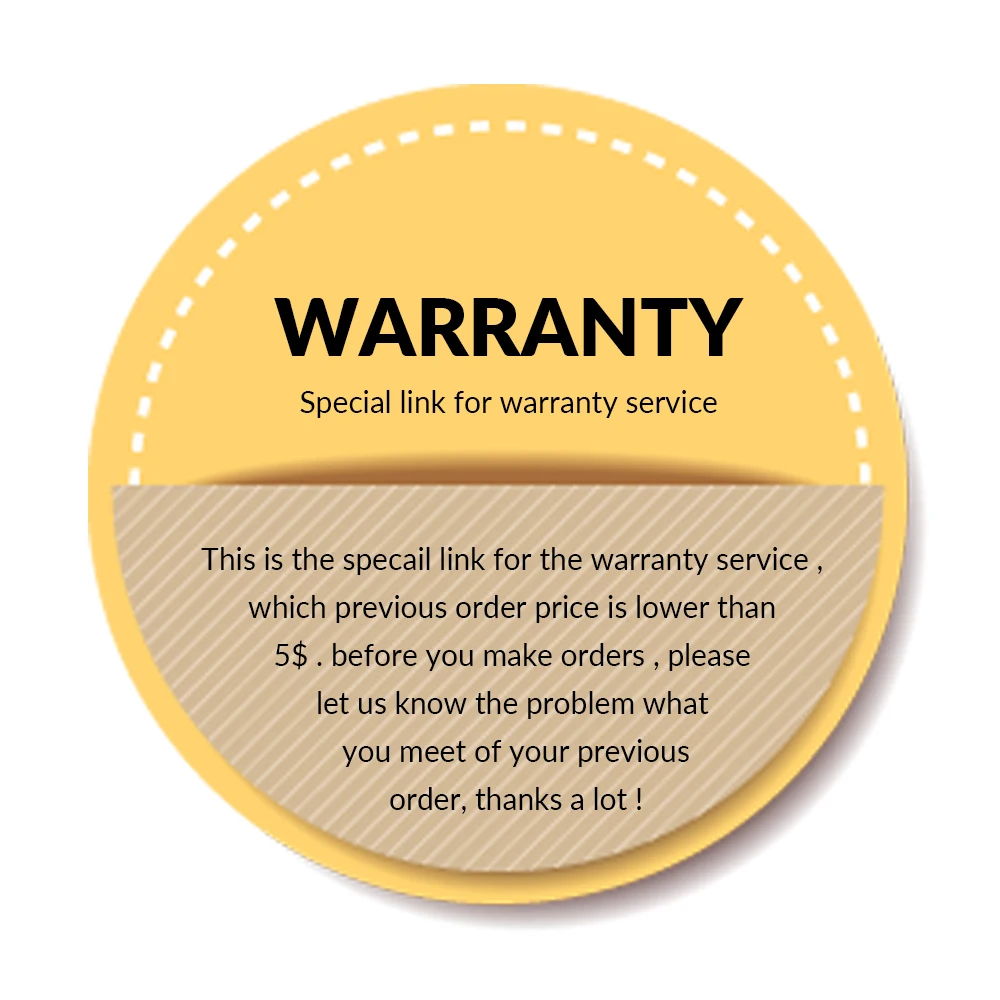 

Special Link - Warranty for Phone Case & Holder & Other Replacement to exchange