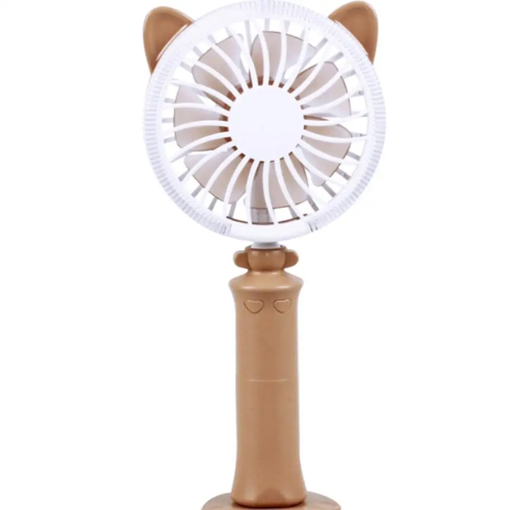 Портативный USB портативный мини вентилятор СВЕТОДИОДНЫЙ Ночник настольный с