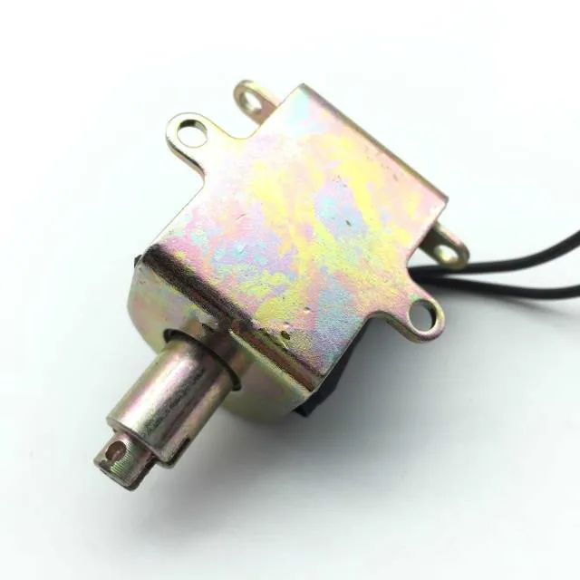 DC12V/DC24V/AC 220V 10 мм ход 0.3N сила трубчатый Электрический Электромагнитный
